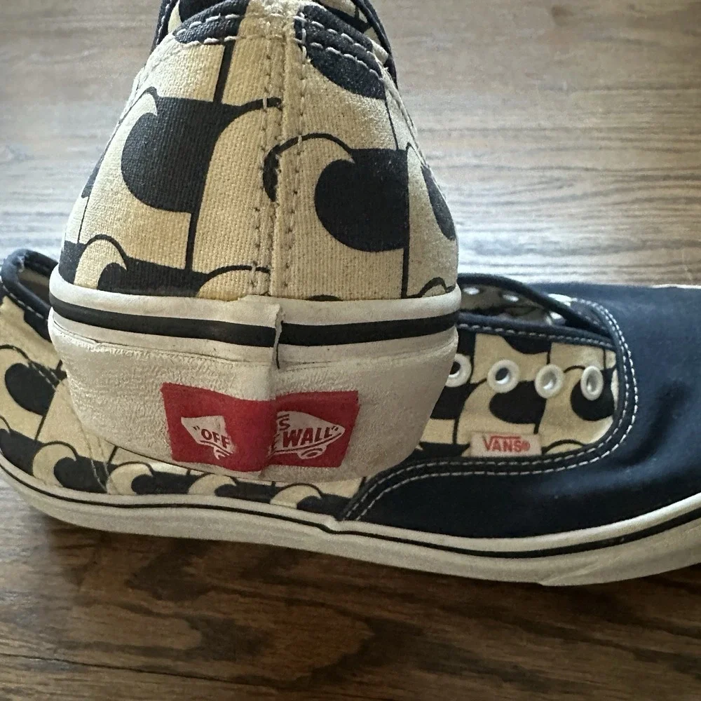 Vans Authentic US Open of Surfing 2018 Navy Waves Sneaker Mens 11 Low Top